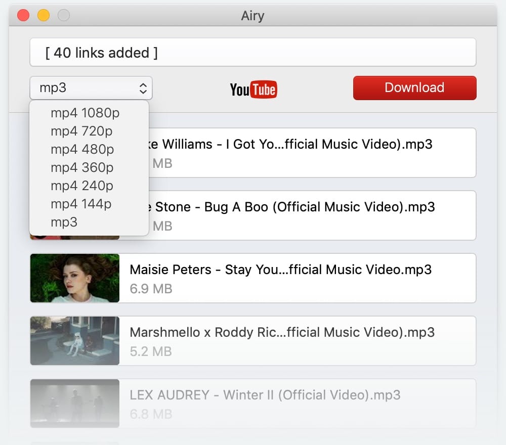 download youtube videos to a mac for free